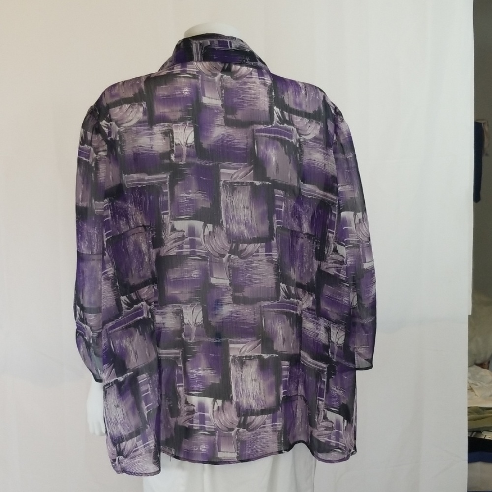 Purple Blouse - Picture 2 of 4